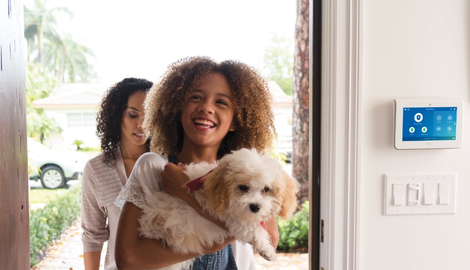 ADT Security System in a Los Angeles home